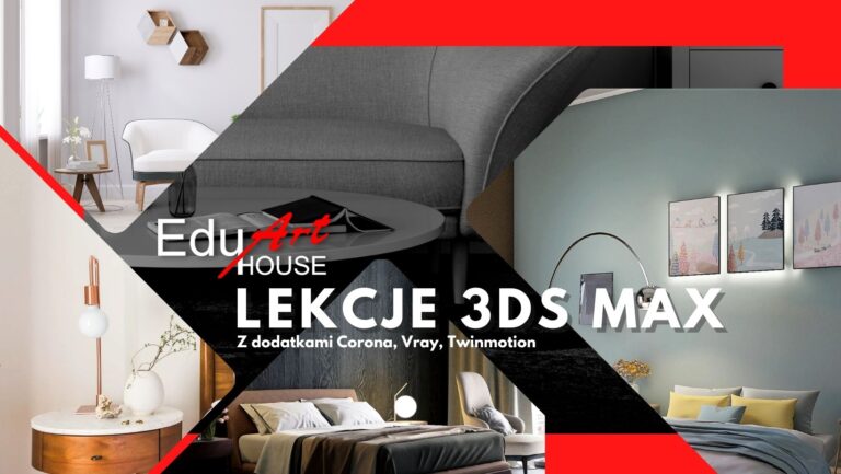 Korepetycje 3ds max corona vray wizualizacje architektury wnętrz aranżacji wnętrz