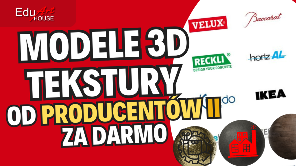 Darmowe meble do projektów wnętrz - Producenci Modele 3d i Tekstury II